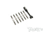 T-Works TB-205 64 Titanium Turnbuckle Set for SWORKZ S12-2 - RCXX - rc racing for professionals