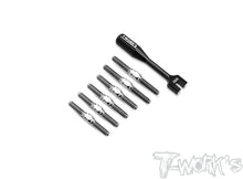 T-Works TB-286 64 Titanium Turnbuckle Set for Sworkz S14-4C - RCXX - rc racing for professionals