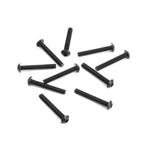 Tekno M3x20mm Button Head Screws (black, 10pcs) - TKR1409