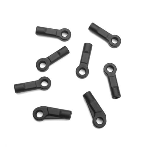 Tekno Rod Ends (hard, 6.8mm, M4 thread, SCT/SL, 8pcs) - TKR5188B