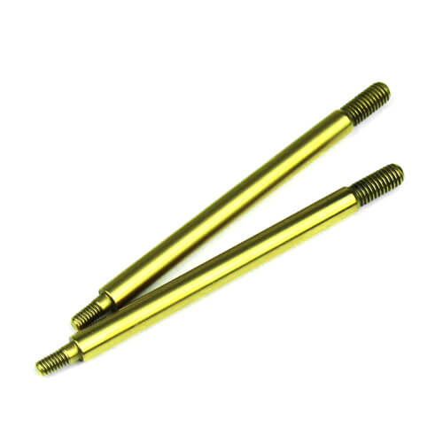 Tekno Shock Shafts w/ TiNi coating (front, steel, 2pcs, EB48) - TKR6004T
