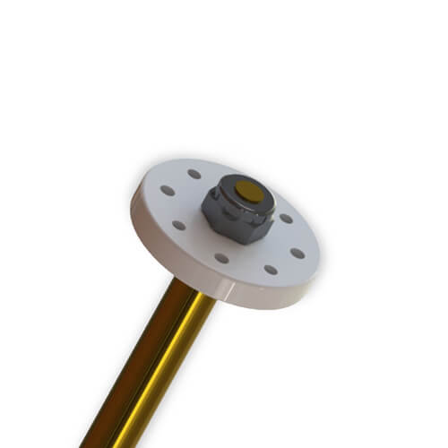 Tekno Shock Piston (CNC, flat/flat, 4x1.2 + 4x1.3) - TKR6180