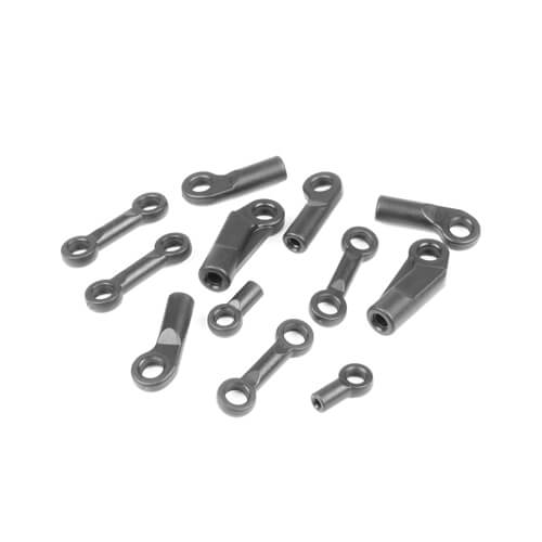 Tekno Rod End Set (brake/steering/sway bar linkage, 2.0) - TKR9059