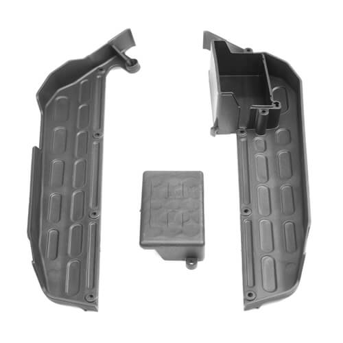 Tekno Mud Guard and Battery Box Set (L/R, NB/NT48 2.0) - TKR9324