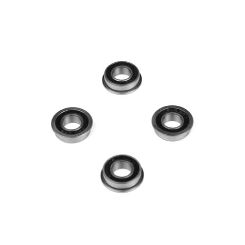 Tekno Ball Bearing (8X16x5mm, flanged, shielded, 4pcs) - TKRBB08165F