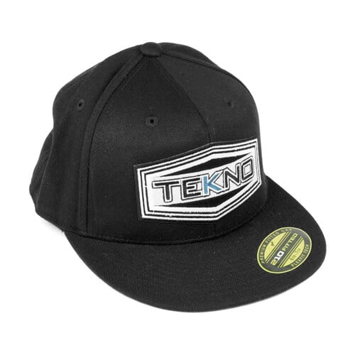 Tekno Tekno RC Patch FlexFit WOOLY Hat (small/medium, flat bill, fitted) - TKRHAT14SM