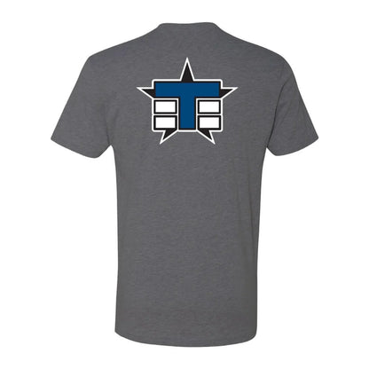 Tekno RC T-Shirt (Classic T Logo, heavy metal heather)