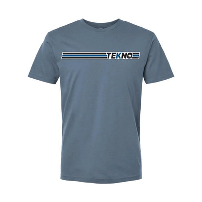 Tekno RC T-Shirt (Classic T Logo, slate blue heather)
