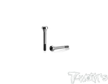 T-Works TP-800R-C 64 Titanium Body Shell Front End Downtravel Screw for Awesomatix A800R - 2pcs. - RCXX - rc racing for professionals