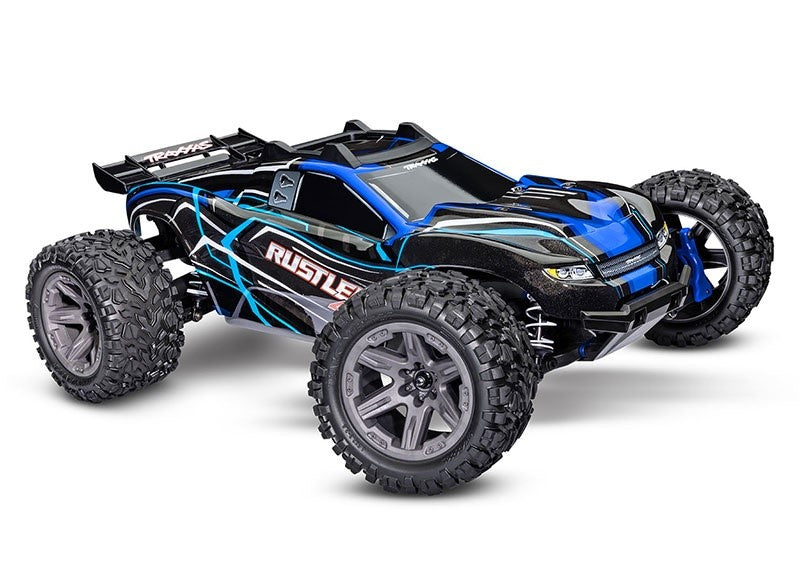 Traxxas Rustler 4x4 Brushless BL-2S - RTR 1/10 4WD Stadium Truck HD-Upgrade 60 Km/h - 67164 - RCXX - RC Racing Shop | RC Models | Tuning & Spare Parts for Professionals