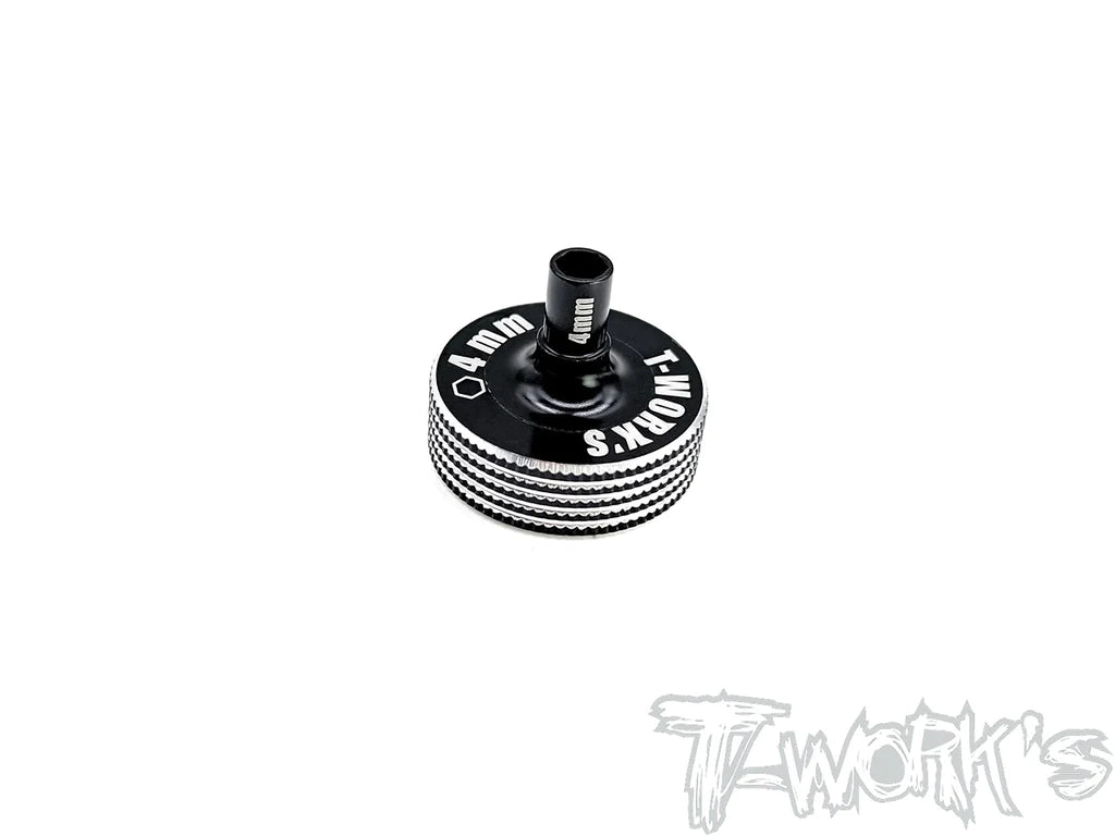 T-Works TT-038-4 4mm Short Nut Driver (1) - RCXX - rc racing for professionals
