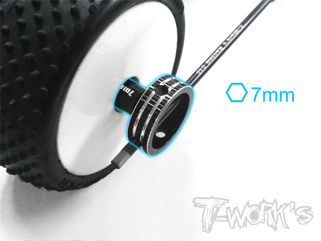 T-Works TT-039 7mm Short Nut Driver - RCXX - rc racing for professionals