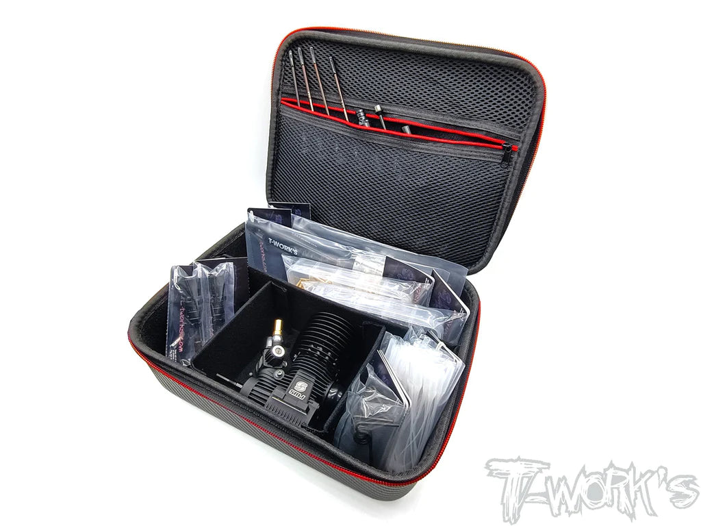 T-Works TT-075-B Compact Hard Case Parts Bag (1) - RCXX - rc racing for professionals