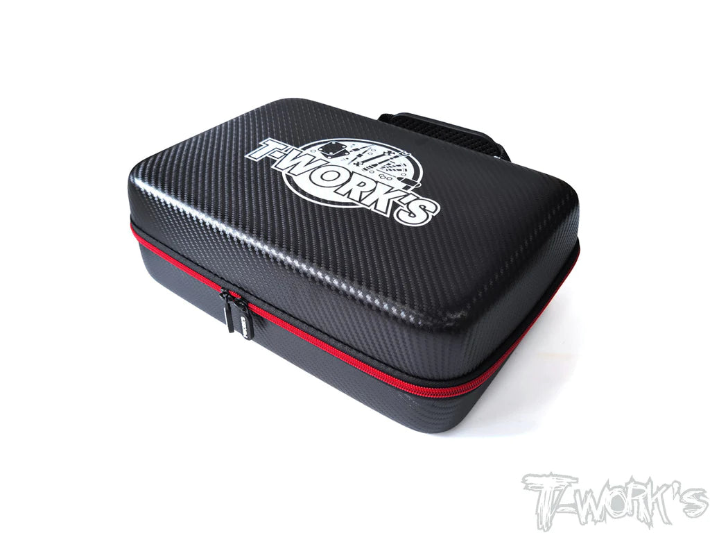 T-Works TT-075-C Compact Hard Case Parts Bag L (1) 33x23x10cm - RCXX - rc racing for professionals