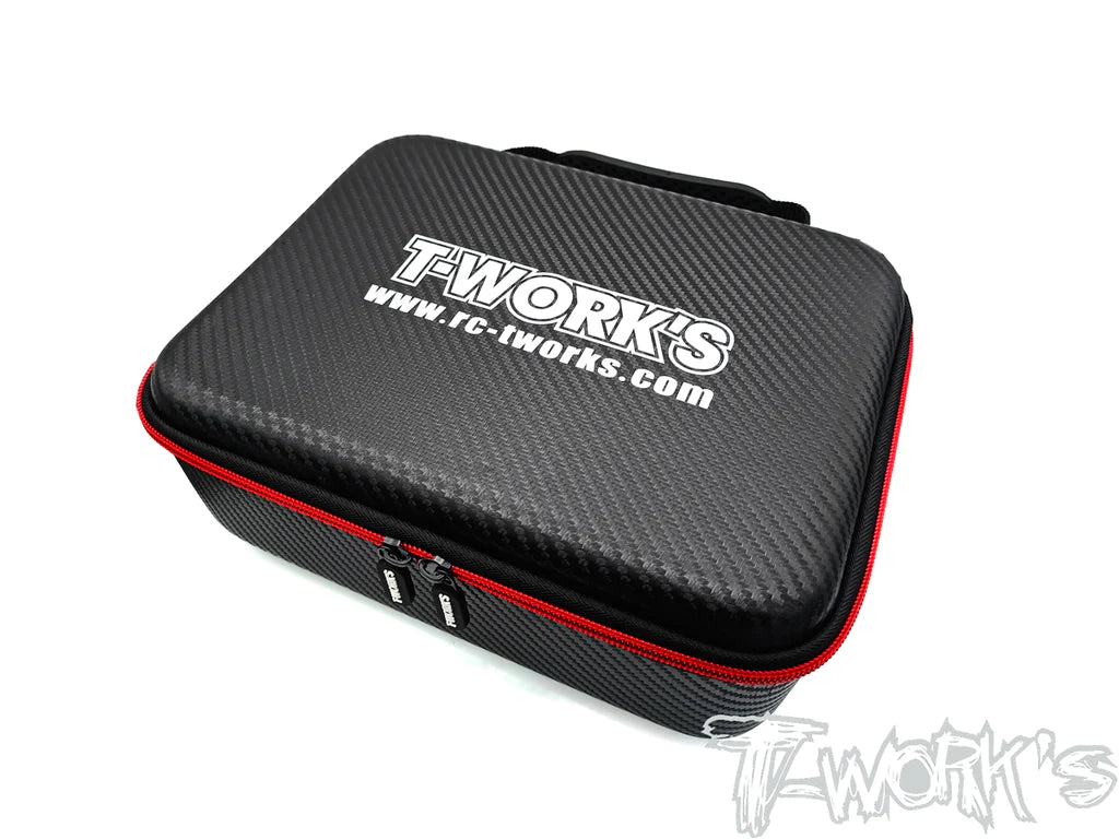 T-Works TT-075-J Compact Hard Case Battery Bag (1) - RCXX - rc racing for professionals