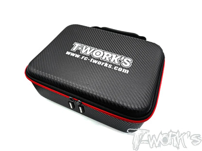 T-Works TT-075-J Compact Hard Case Battery Bag (1) - RCXX - rc racing for professionals