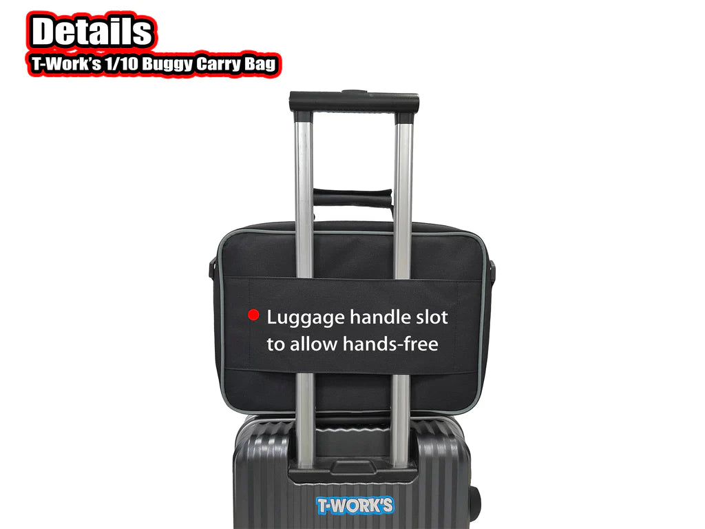 T-Works TT-110-C T-Work's 1/10 Buggy Carry Bag (1) - RCXX - rc racing for professionals