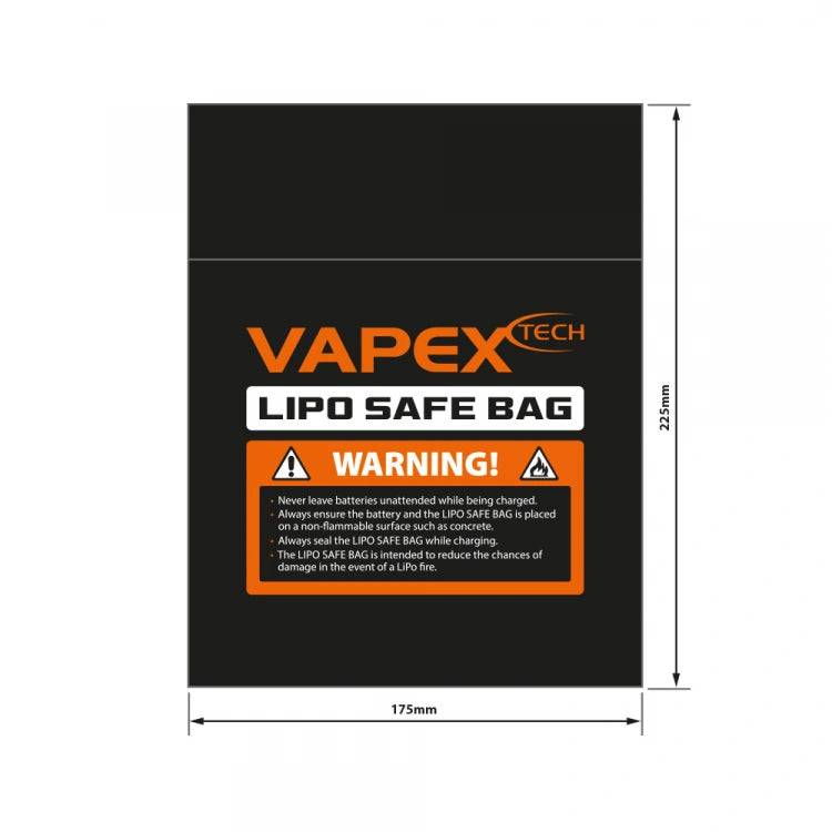Vapex LiPo-Safe Bag-A (175×225 mm) - VPLIPOBAGA - RCXX - RC Racing Shop | RC Models | Tuning & Spare Parts for Professionals