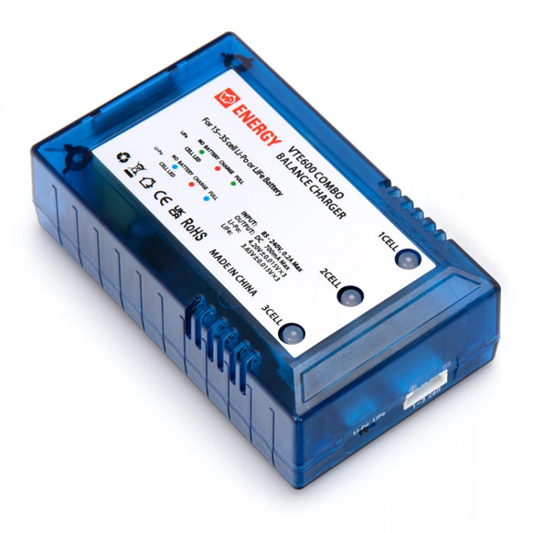 Vapex Balance-Ladegerät für 1–3S LiPo/LiFe Akkus mit JST-XH - VPVT600 - RCXX - RC Racing Shop | RC Models | Tuning & Spare Parts for Professionals