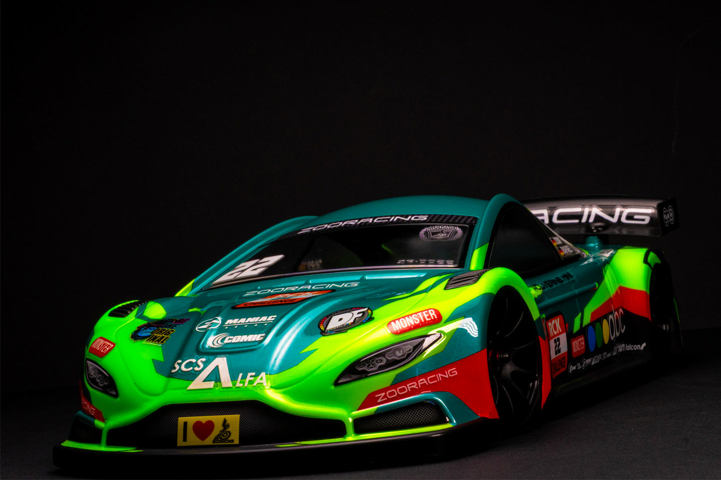 ZooRacing WOLVERINE MINI 1/10 M-Chassis Body | WB225 | 0.5/0.7/1.0mm - ZR-0022