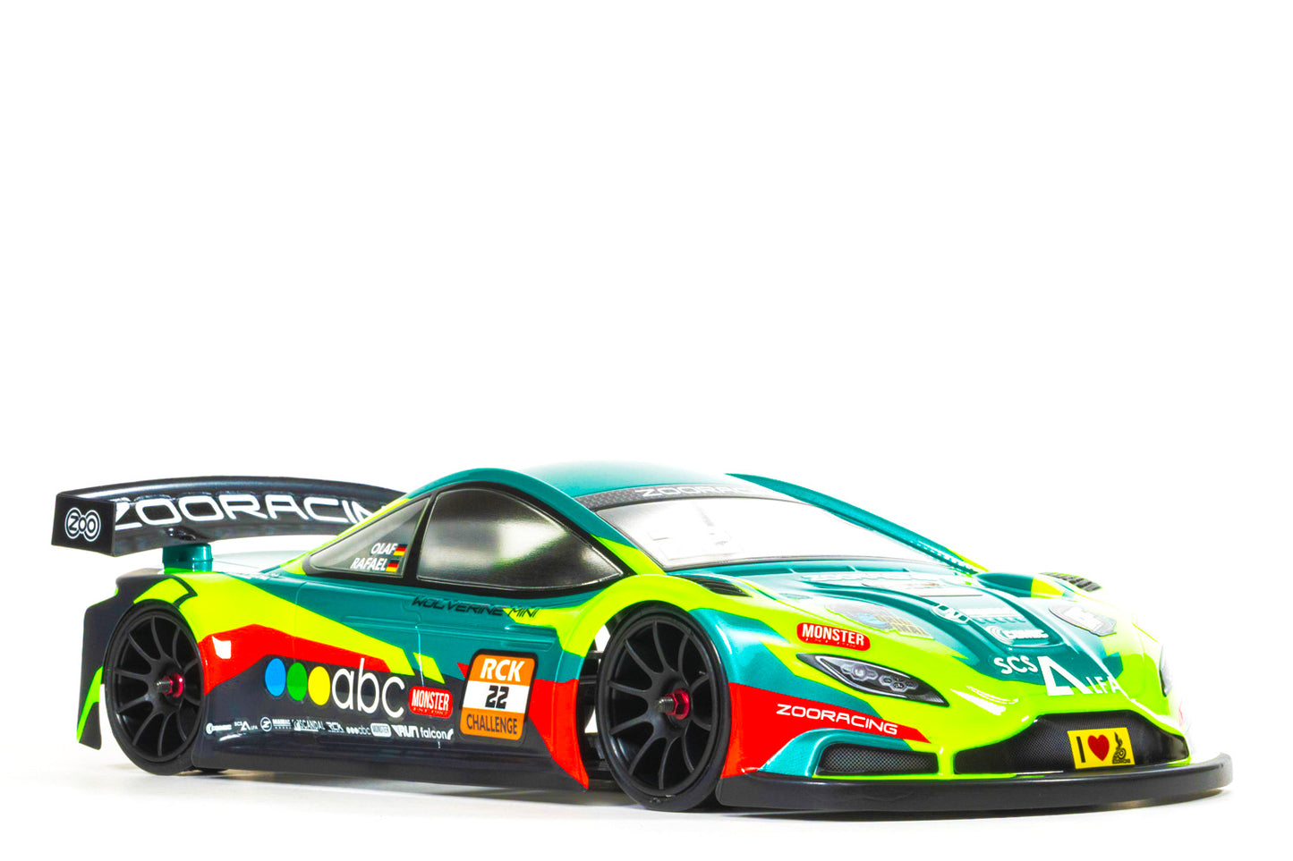 ZooRacing WOLVERINE MINI 1/10 M-Chassis Body | WB225 | 0.5/0.7/1.0mm - ZR-0022