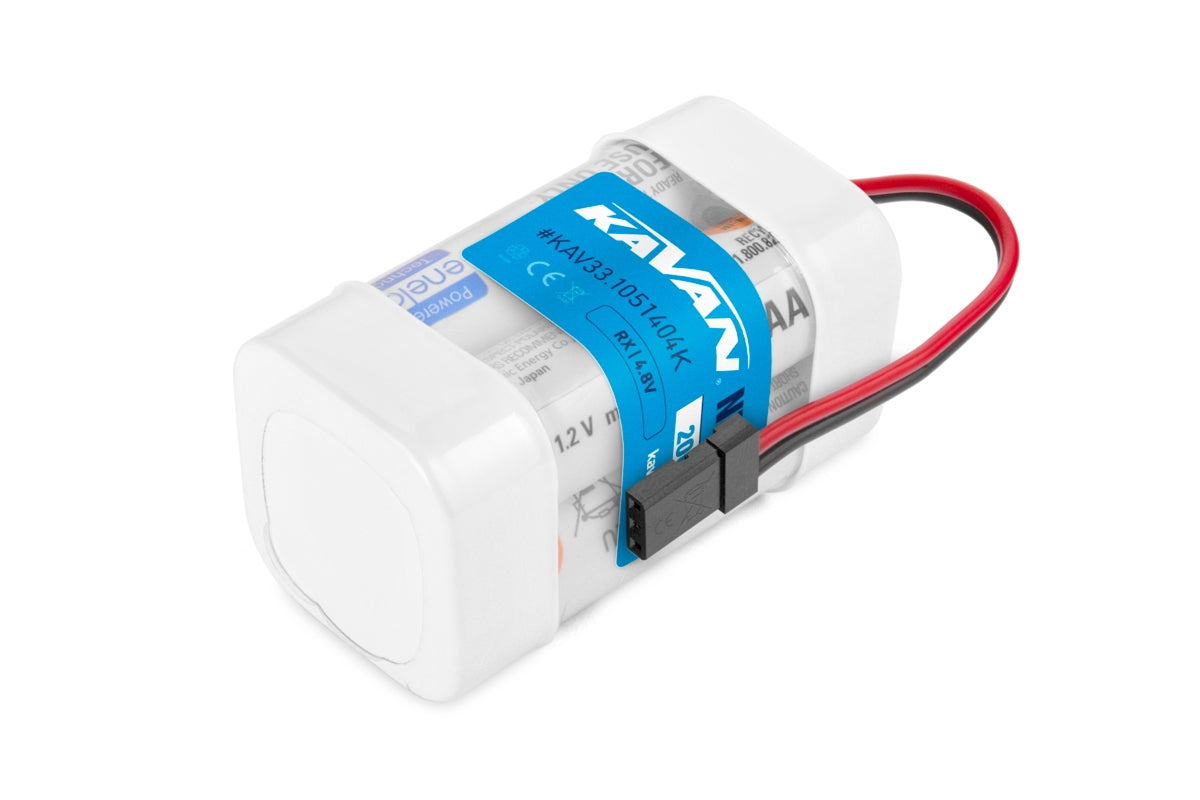 Batterie pour récepteur KAVAN 4,8 V 2000 mAh ENELOOP RX – Cube 4 cellules (KAV33.1051404K)
