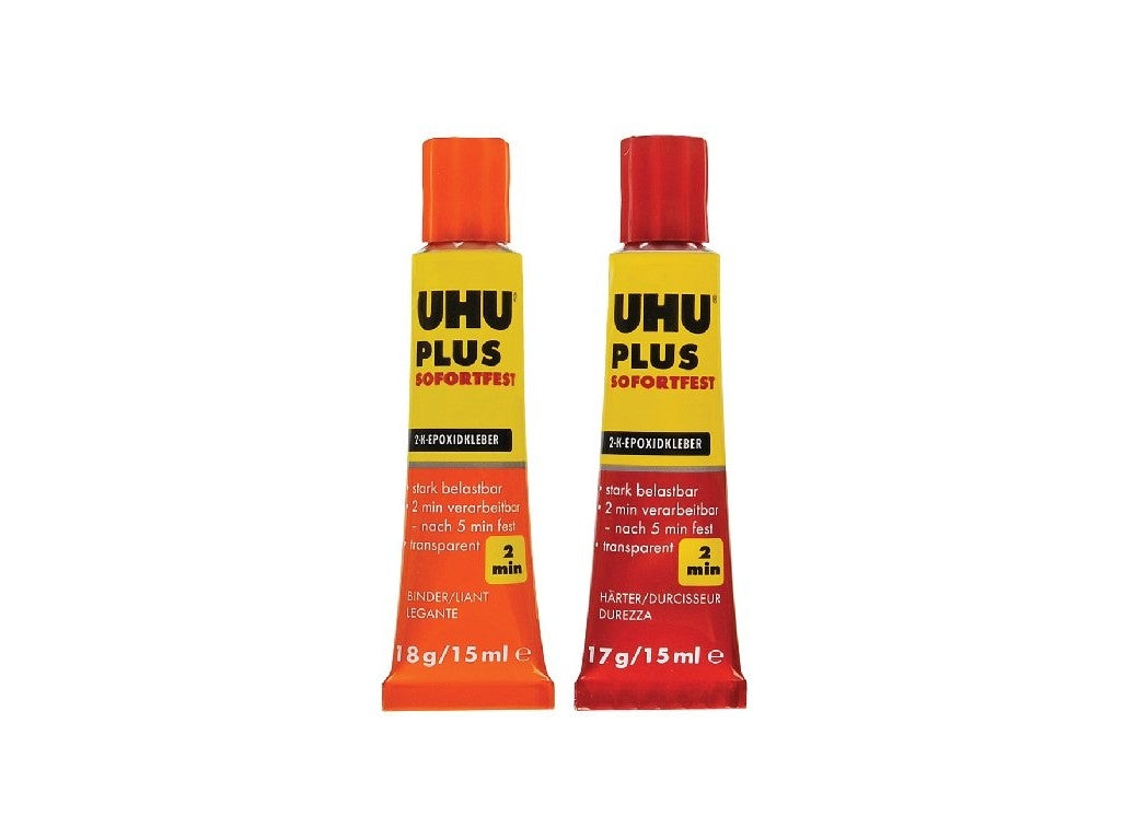 UHU PLUS 2 min instant set epoxy 30ml/35g 
