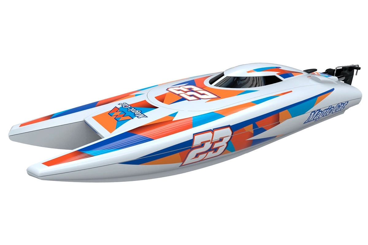 Magic Cat V6 Catamaran Micro RC Speed Boat RTR – 4ST308108V6