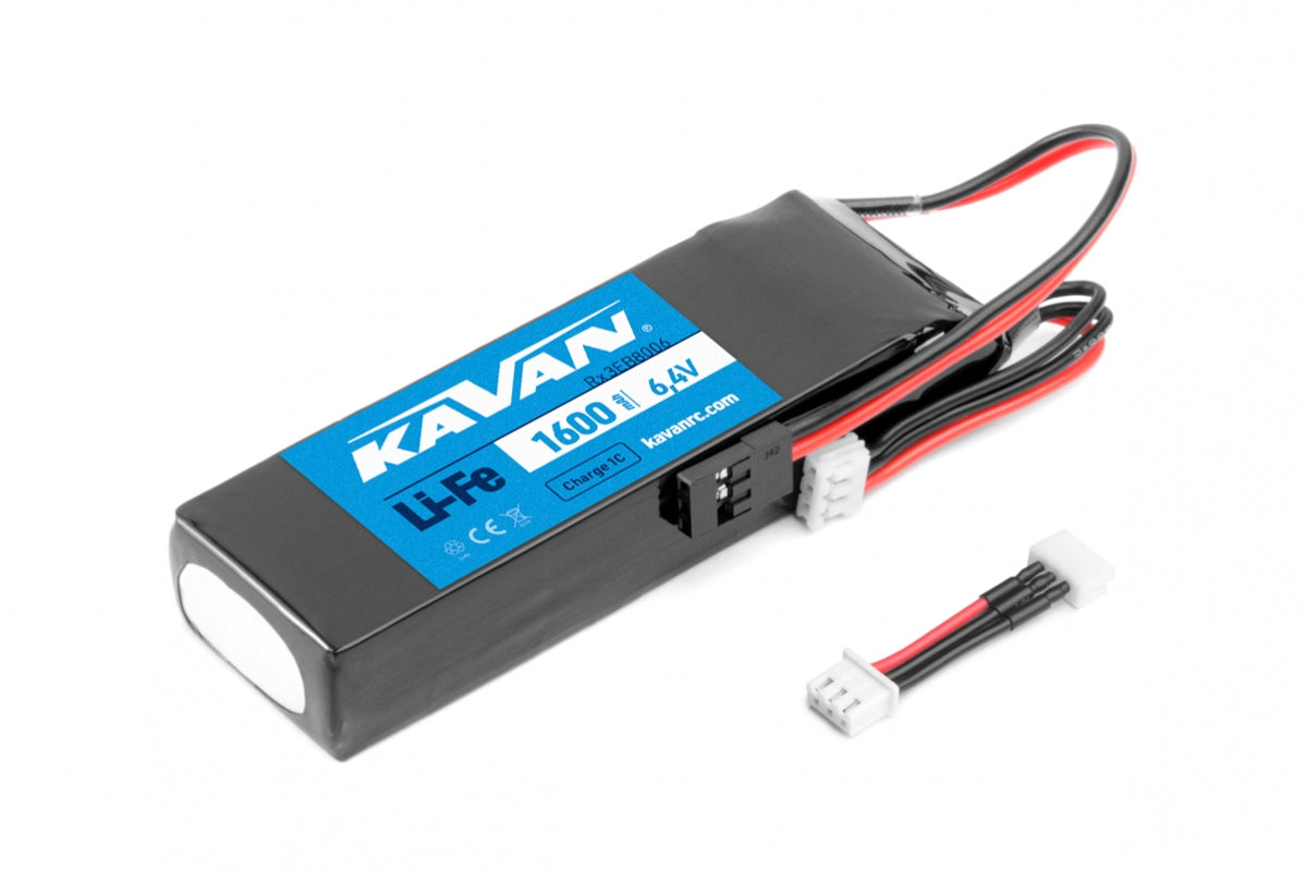 KAVAN Li-Fe 1600mAh/6,4V RX (1) - KAV33.8006 - RCXX - RC Racing Shop | RC Models | Tuning & Spare Parts for Professionals