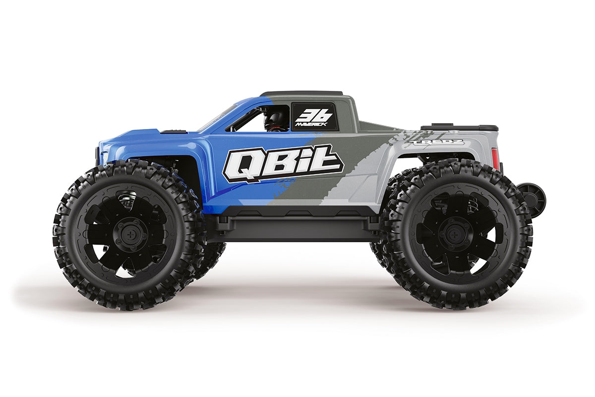 Maverick QBit MT 1/16 Monster Truck | Brushed & Brushless Flux / Pro – Multiple Colors