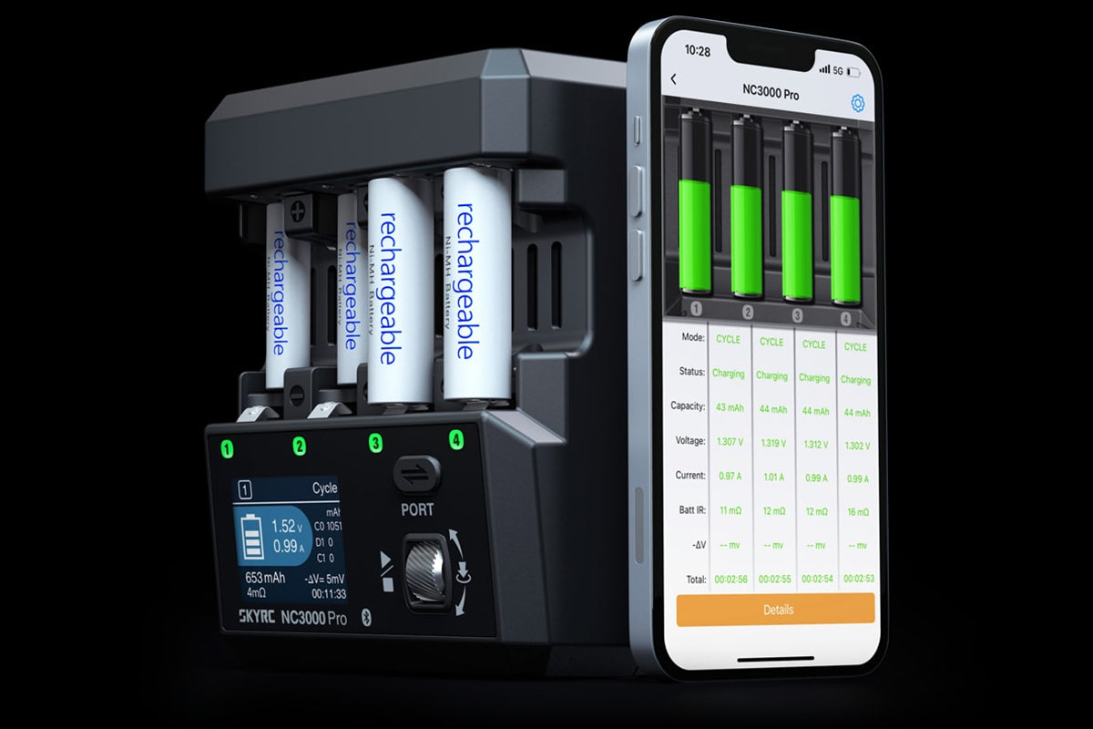 SkyRC NC3000 Pro Charger for AA / AAA NiMH &amp; NiCd