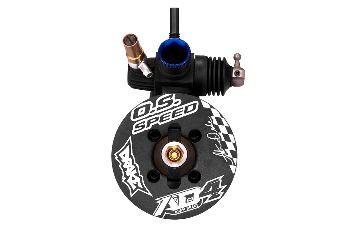 OS SPEED B21 ADAM DRAKE 4 with manifold and silencer T-2090 