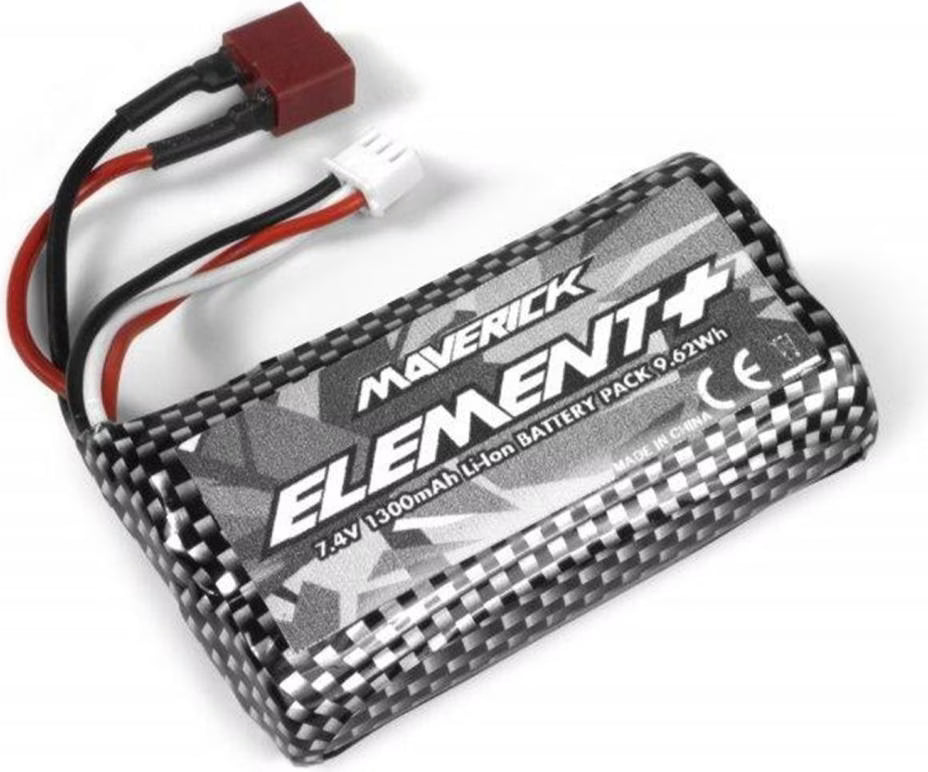 Element 7.4V 1300mAh Li-Ion Battery Pack (T Plug)