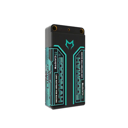 Cayote Racing 5000mAh 2S Shorty LiPo Akku 7,6V 145C 179g - 502S145 - RCXX - RC Racing Shop | RC Models | Tuning & Spare Parts for Professionals