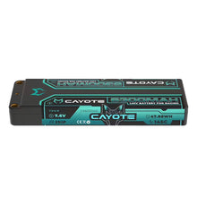 Cayote Racing 6300mAh 2S LiPo Akku 7,6V 145C 226g - 632S145 - RCXX - RC Racing Shop | RC Models | Tuning & Spare Parts for Professionals