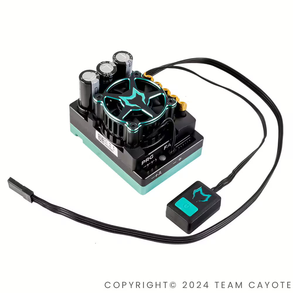 Contrôleur de vitesse CAYOTE Racing CREST 8 EVO ESC 1:8 200A