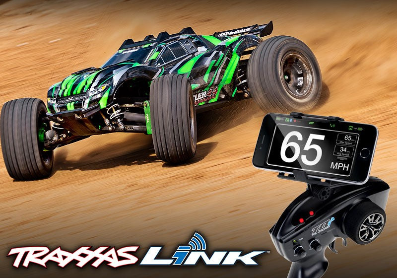 Traxxas Rustler 4x4 Ultimate Brushless VXL TSM - 1/10 RTR Stadium Truck Offroad Speed Truggy - 67097 - RCXX - RC Racing Shop | RC Models | Tuning & Spare Parts for Professionals