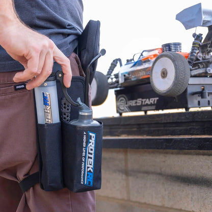 RC fuel gun and bottle holder