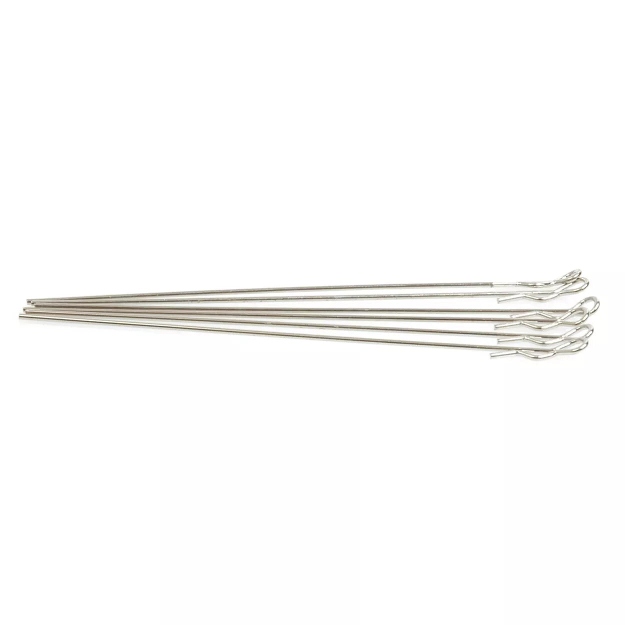 CORE RC Extra Long Body Clip 1/10 - Silver (6) - CR081 - RCXX - RC Racing Shop | RC Models | Tuning & Spare Parts for Professionals