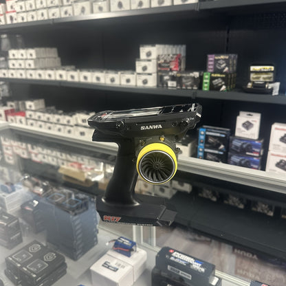 Radio Sanwa M17 d'occasion + 1 récepteur RX-493i