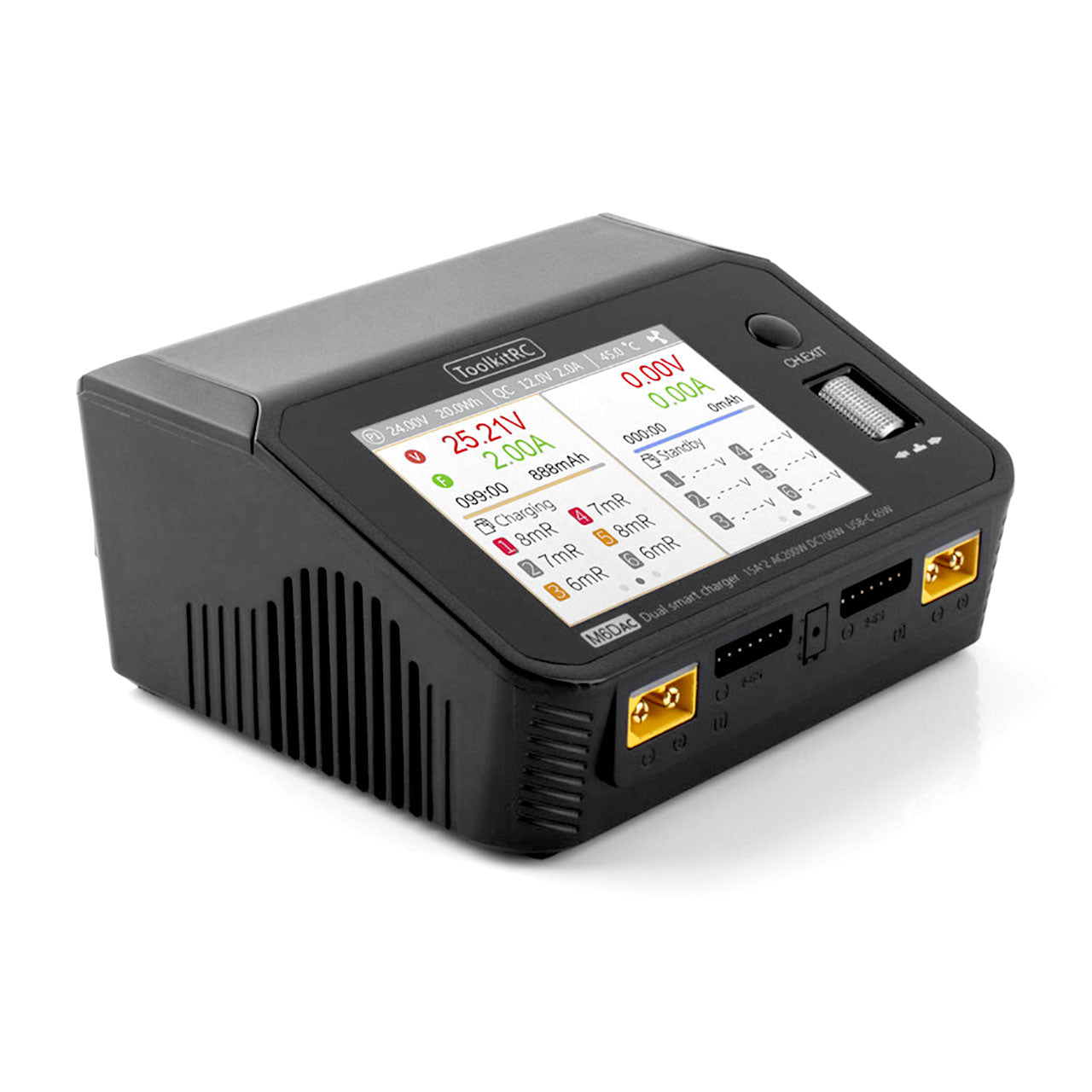 ToolkitRC M6DAC LiPo 1-6S 15A 2 Kanal Ladegerät AC/DC - TK11500 - RCXX - RC Racing Shop | RC Models | Tuning & Spare Parts for Professionals