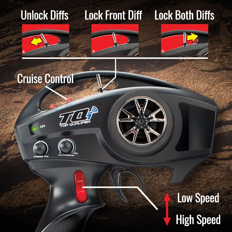 Traxxas TRX-4 Chevy K10 High Trail 1/10 Scale RTR - Offroad Scaler 2-Gang - Diffsperren - 92056 - RCXX - RC Racing Shop | RC Models | Tuning & Spare Parts for Professionals